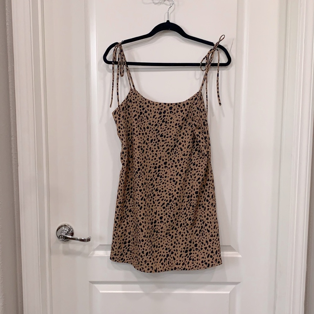 Cheetah Mini Dress